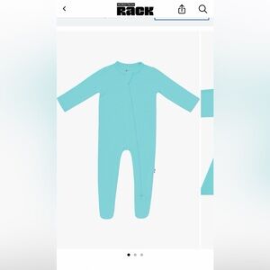 Kyte BABY Double Zipper Bamboo Footie